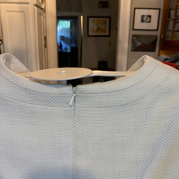 Talbots gorgeous textured dress. Worn once. 198 retail - Picture 4 of 6